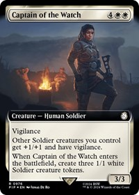 Captain of the Watch (Extended Art) (Surge Foil)