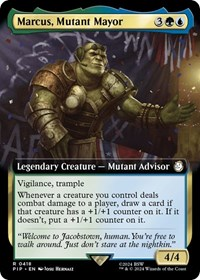 Marcus, Mutant Mayor (Extended Art)