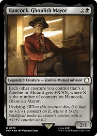 Hancock, Ghoulish Mayor (Surge Foil)