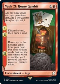 Vault 21: House Gambit (Surge Foil)