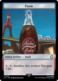 Food (0013) // Soldier (0004) Double-Sided Token