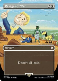 Ravages of War (Borderless) (Surge Foil)