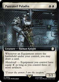 Puresteel Paladin (Extended Art) (Surge Foil)