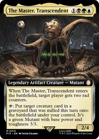 The Master, Transcendent (Extended Art)