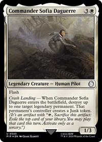 Commander Sofia Daguerre (Surge Foil)