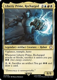 Liberty Prime, Recharged (Surge Foil)