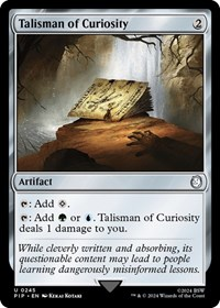 Talisman of Curiosity