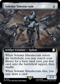 Solemn Simulacrum (Extended Art) (Surge Foil)