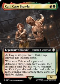 Cait, Cage Brawler (Extended Art) (Surge Foil)