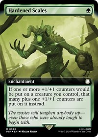 Hardened Scales (Extended Art) (Surge Foil)