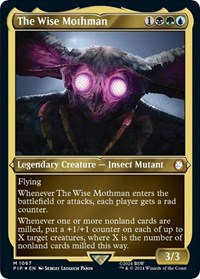 The Wise Mothman (Display Commander) - Thick Stock