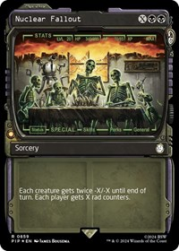 Nuclear Fallout (Showcase) (Surge Foil)