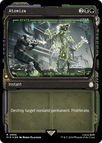 Atomize (Showcase) (Surge Foil)