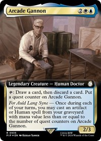 Arcade Gannon (Extended Art) (Surge Foil)