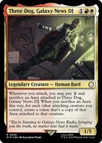 Three Dog, Galaxy News DJ (Surge Foil)