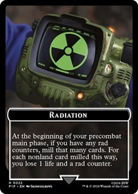 Radiation // Alien Double-Sided Token