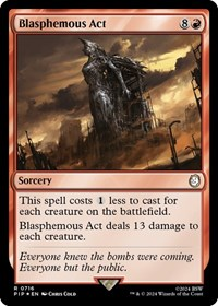 Blasphemous Act (Surge Foil)
