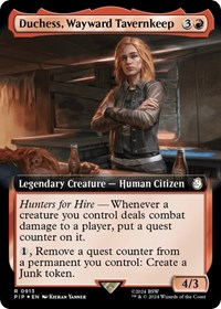 Duchess, Wayward Tavernkeep (Extended Art) (Surge Foil)