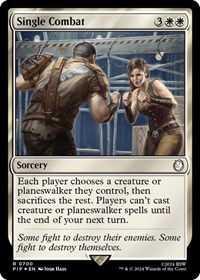 Single Combat (Surge Foil)