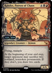 Rakdos, Patron of Chaos (Serial Numbered)