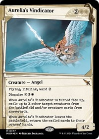 Aurelia's Vindicator (Showcase) (Invisible Ink)