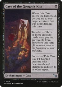 Case of the Gorgon's Kiss (a)