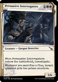 Persuasive Interrogators (Showcase)