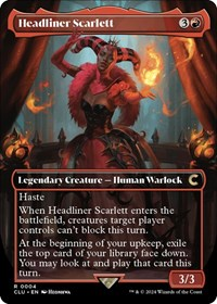 Headliner Scarlett (Borderless)