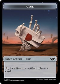 Clue // Plot Double-Sided Token