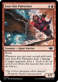 Iron-Fist Pulverizer