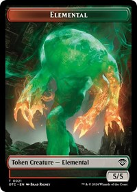Elemental (0021) // Angel Double-Sided Token
