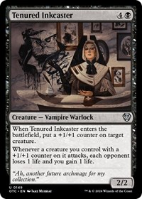 Tenured Inkcaster