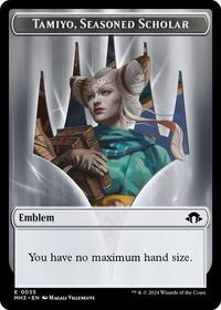 Emblem - Tamiyo, Seasoned Scholar