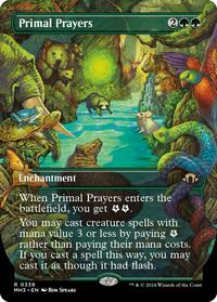 Primal Prayers (Borderless)