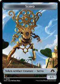 Servo // Fish Double-Sided Token