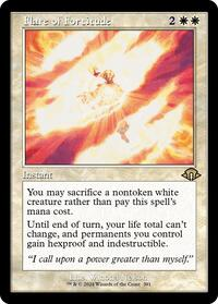 Flare of Fortitude (Retro Frame)