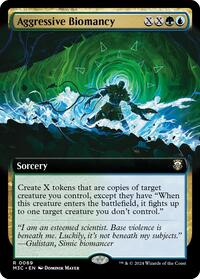 Aggressive Biomancy (Extended Art) (Ripple Foil)