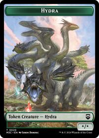 Hydra (Ripple Foil) // Boar Double-Sided Token