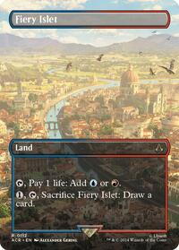 Fiery Islet (Borderless)