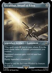 Excalibur, Sword of Eden (Foil Etched)