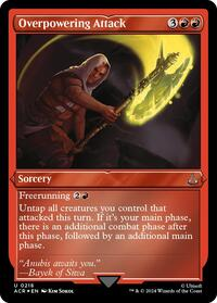Overpowering Attack (Foil Etched)