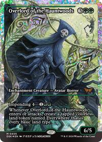 Overlord of the Hauntwoods (Showcase) (Fracture Foil)