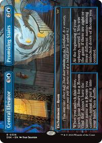 Central Elevator // Promising Stairs (Borderless)
