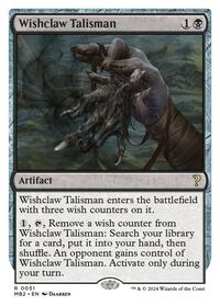 Wishclaw Talisman (White Border)