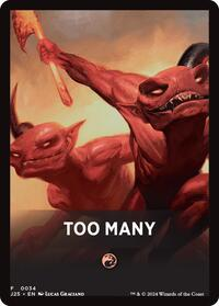 Too Many Theme Card