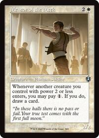 Mentor of the Meek (Retro Frame)