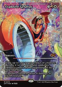 Explosive Getaway (Showcase) (Fracture Foil)