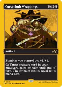 Cursecloth Wrappings (First-Place Foil)