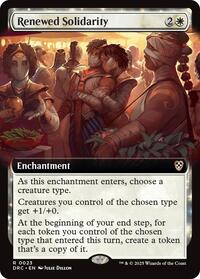 Renewed Solidarity (Extended Art)