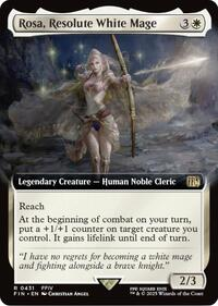 Rosa, Resolute White Mage (Extended Art)